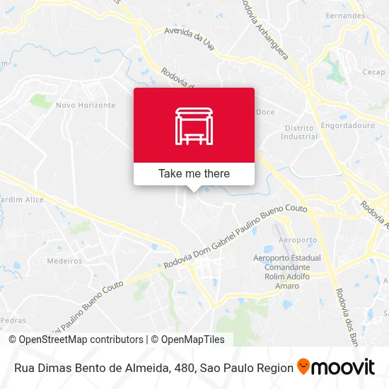 Rua Dimas Bento de Almeida, 480 map