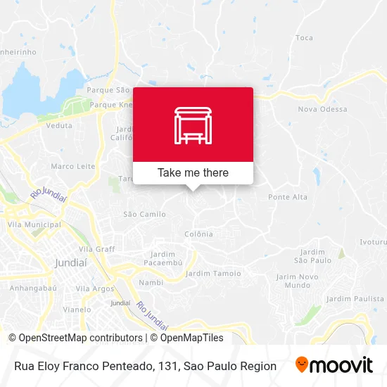 Rua Eloy Franco Penteado, 131 map