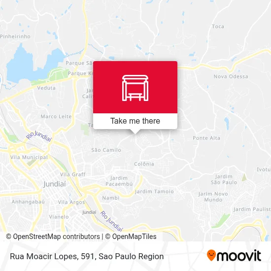 Rua Moacir Lopes, 591 map