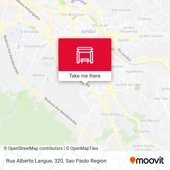 Rua Alberto Langue, 320 map