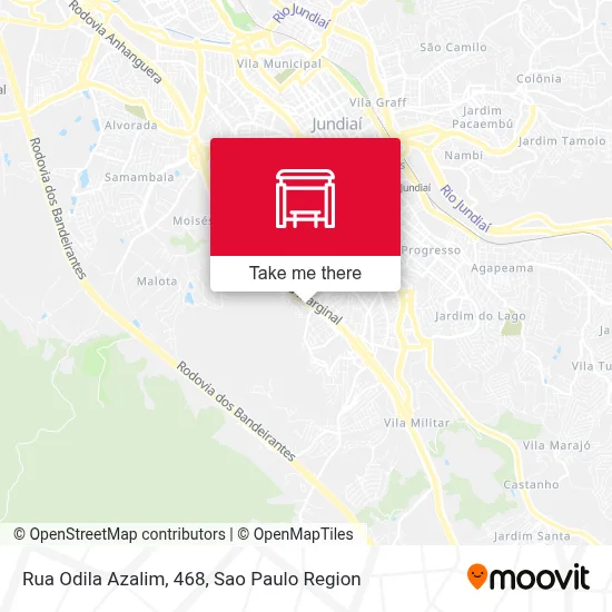 Rua Odila Azalim, 468 map