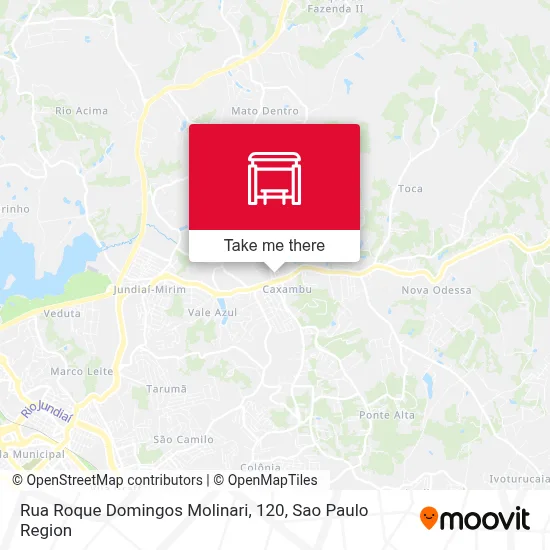 Rua Roque Domingos Molinari, 120 map