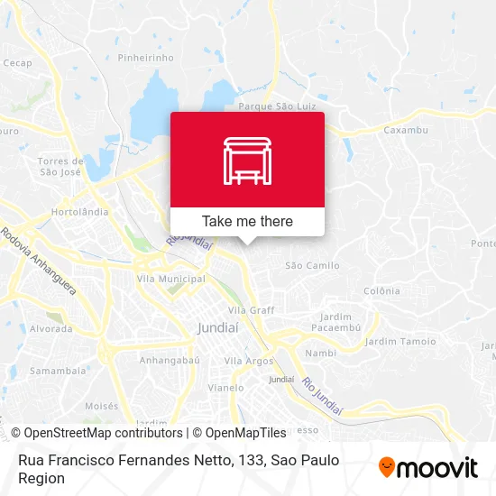 Rua Francisco Fernandes Netto, 133 map