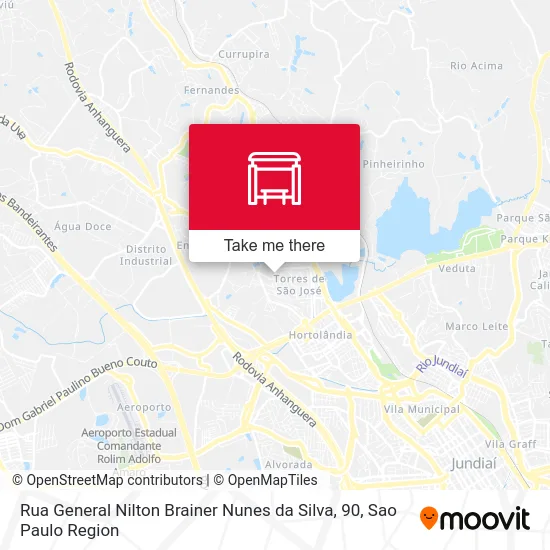 Rua General Nilton Brainer Nunes da Silva, 90 map