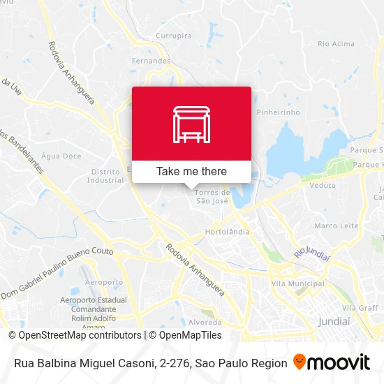 Rua Balbina Miguel Casoni, 2-276 map