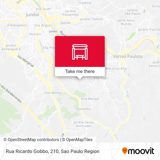 Rua Ricardo Gobbo, 210 map
