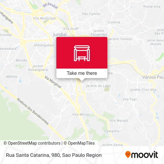 Rua Santa Catarina, 980 map