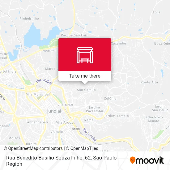 Rua Benedito Basílio Souza Filho, 62 map