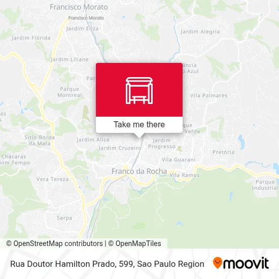 Rua Doutor Hamilton Prado, 599 map