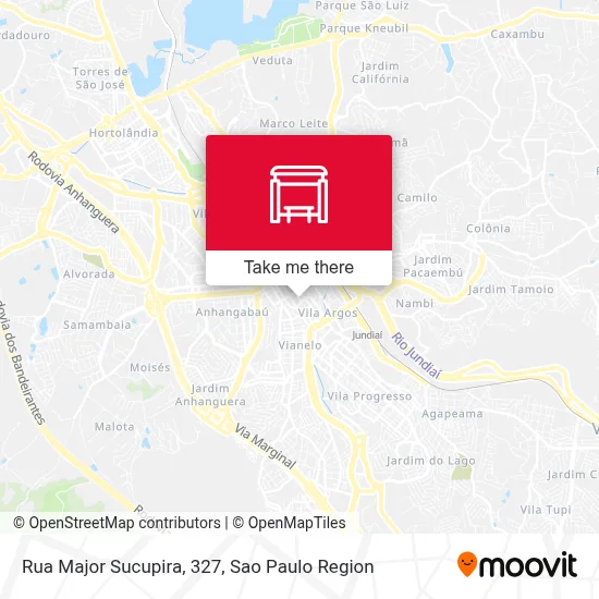 Rua Major Sucupira, 327 map