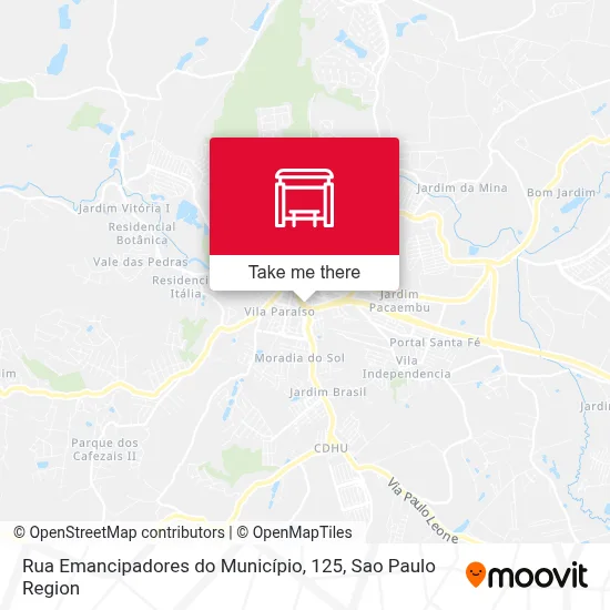 Rua Emancipadores do Município, 125 map