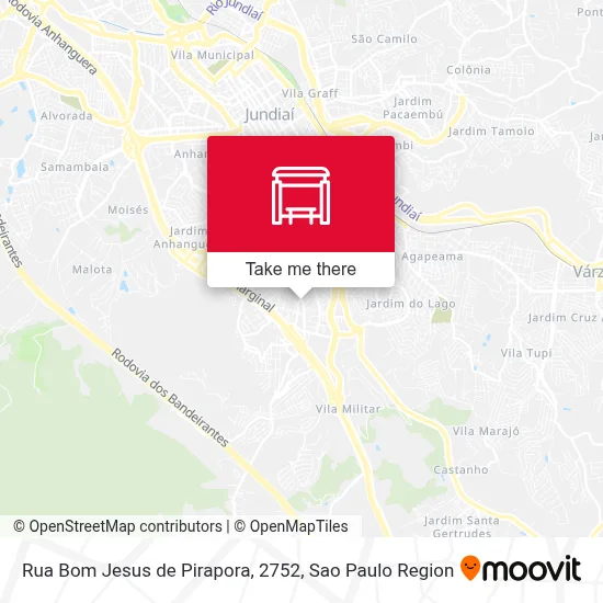 Rua Bom Jesus de Pirapora, 2752 map