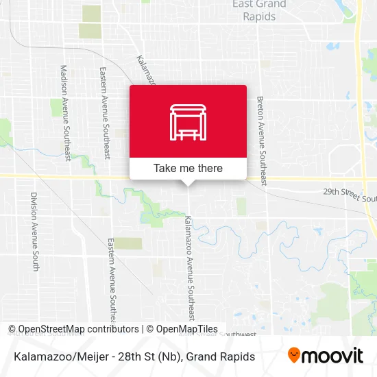 Mapa de Kalamazoo / Meijer - 28th St (Nb)