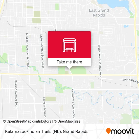 Mapa de Kalamazoo/Indian Trails (Nb)