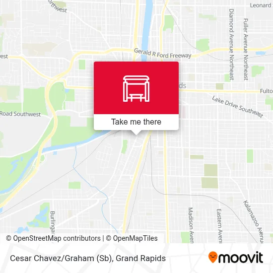Cesar Chavez/Graham (Sb) map