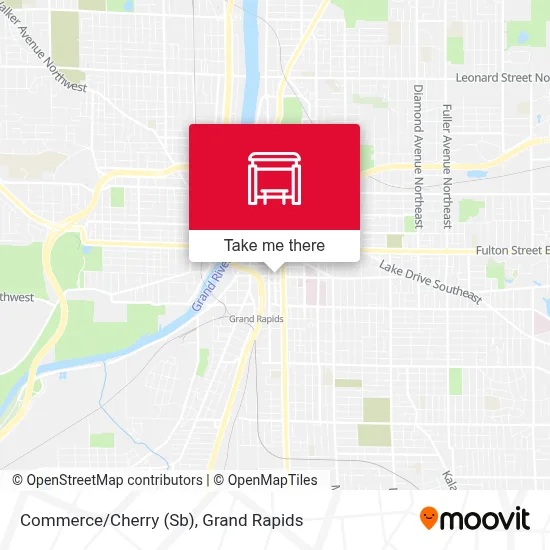 Commerce/Cherry (Sb) map
