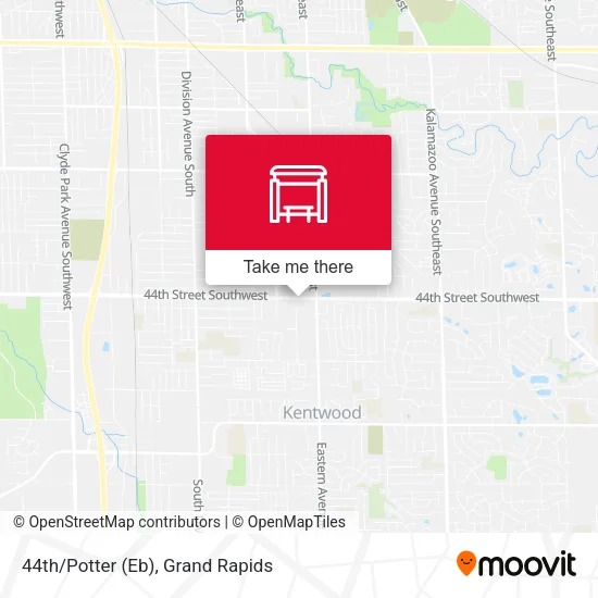 Mapa de 44th/Potter (Eb)