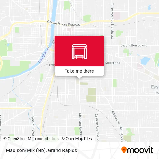 Mapa de Madison/Mlk (Nb)