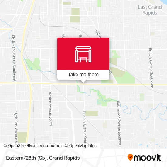 Mapa de Eastern/28th (Sb)