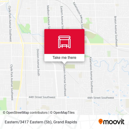 Eastern/3417 Eastern (Sb) map