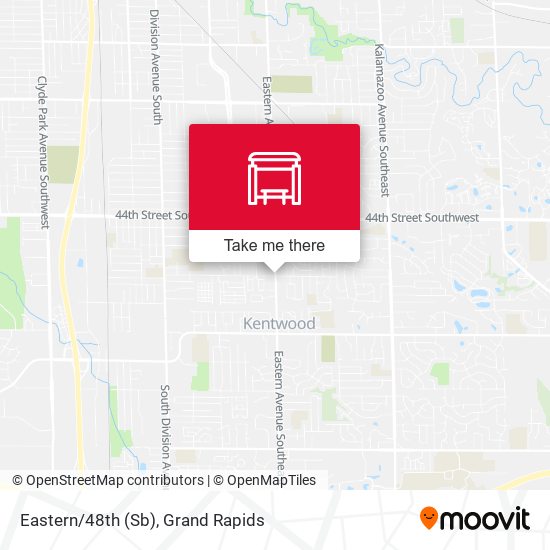 Eastern/48th (Sb) map