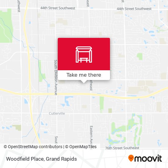 Woodfield Place map