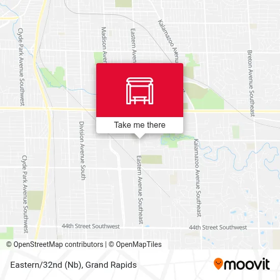 Eastern/32nd (Nb) map