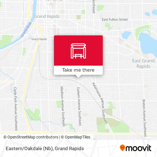 Mapa de Eastern/Oakdale (Nb)