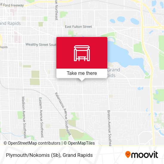 Plymouth/Nokomis (Sb) map