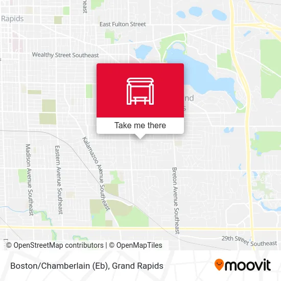 Boston/Chamberlain (Eb) map