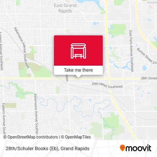 Mapa de 28th/Schuler Books (Eb)