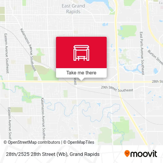 Mapa de 28th/2525 28th Street (Wb)