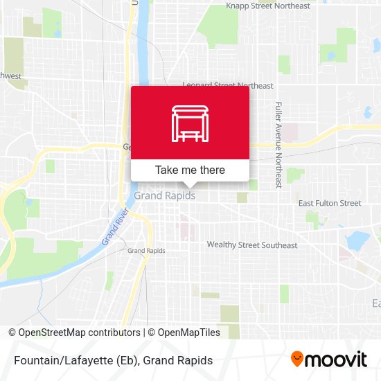 Fountain/Lafayette (Eb) map
