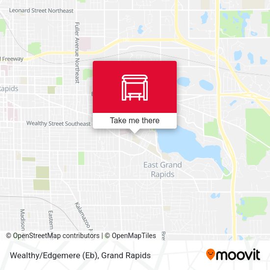 Wealthy/Edgemere (Eb) map