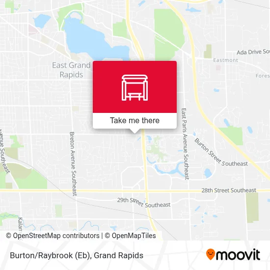 Burton/Raybrook (Eb) map