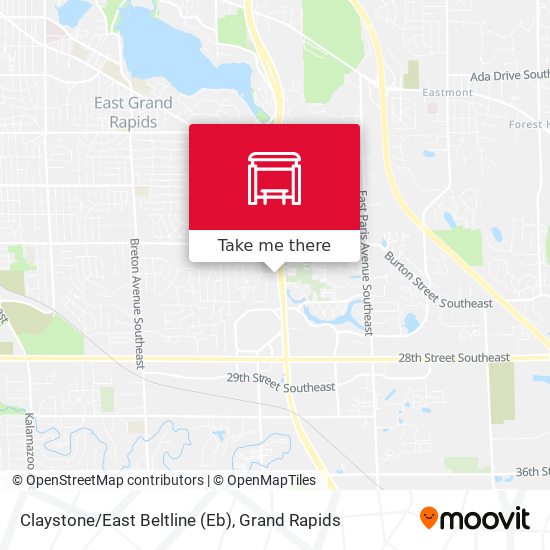 Claystone/East Beltline (Eb) map