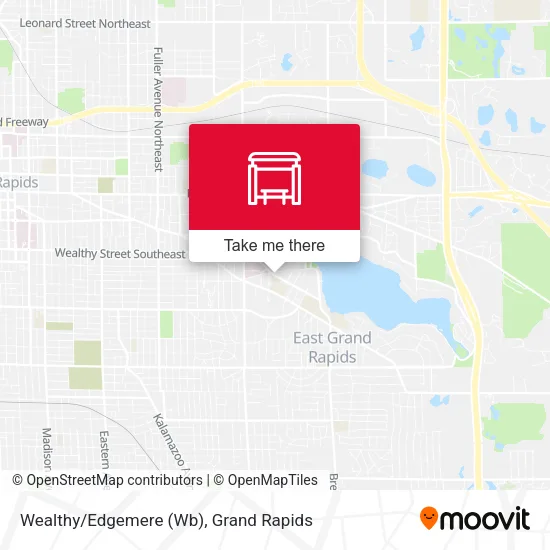 Mapa de Wealthy/Edgemere (Wb)