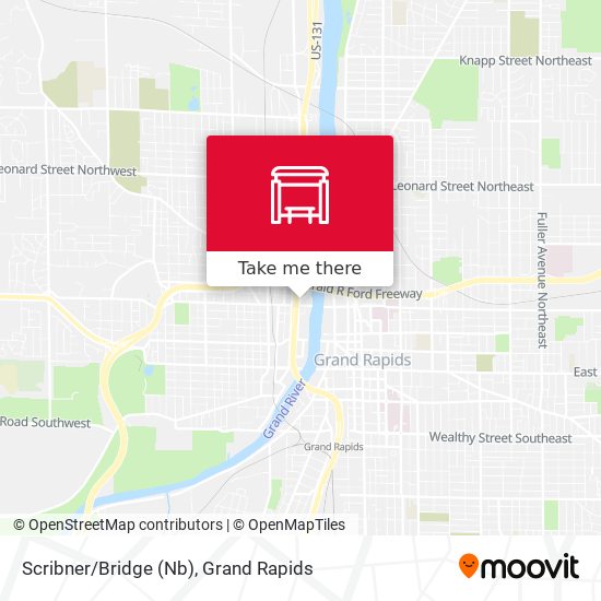 Scribner/Bridge (Nb) map