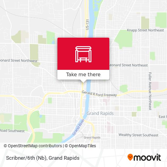 Scribner/6th (Nb) map