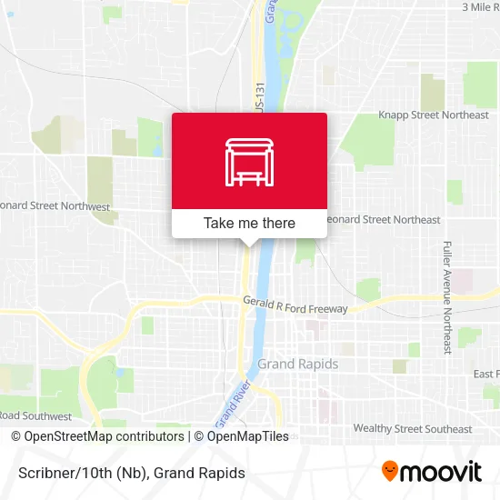 Mapa de Scribner/10th (Nb)
