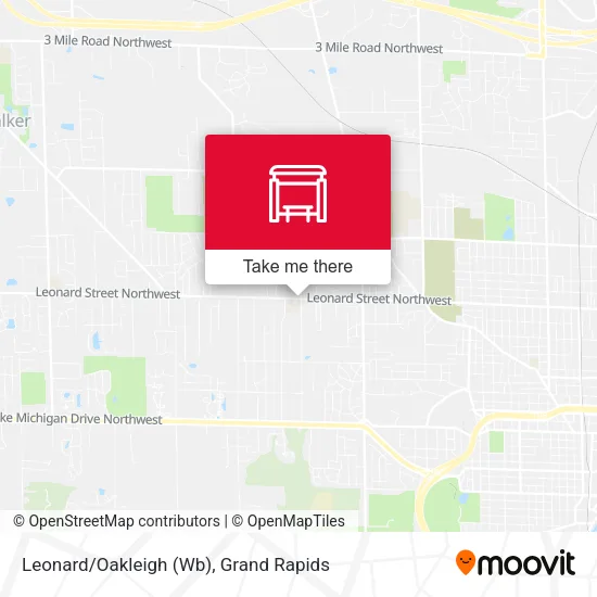 Mapa de Leonard/Oakleigh (Wb)