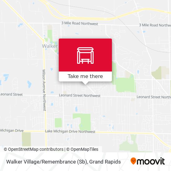 Walker Village / Remembrance (Sb) map