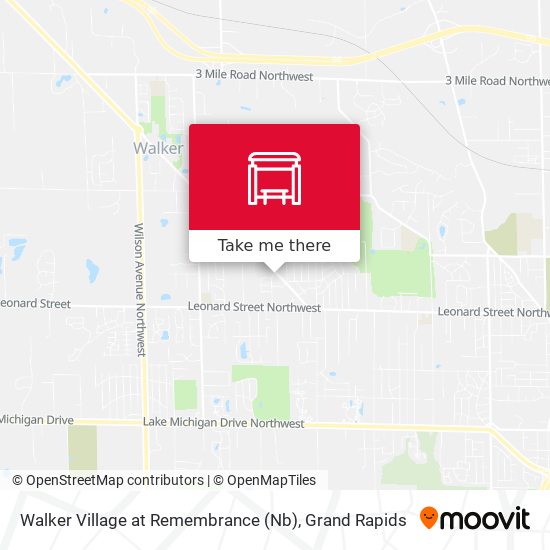 Mapa de Walker Village at Remembrance (Nb)
