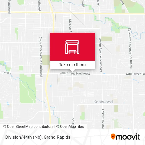 Division/44th (Nb) map