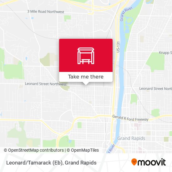 Leonard/Tamarack (Eb) map