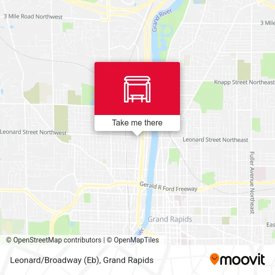 Mapa de Leonard/Broadway (Eb)