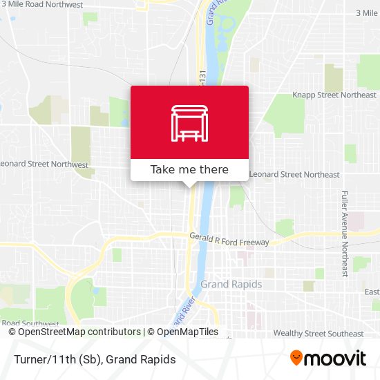 Turner/11th (Sb) map