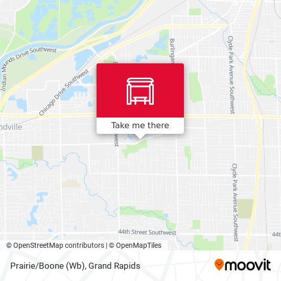 Prairie/Boone (Wb) map