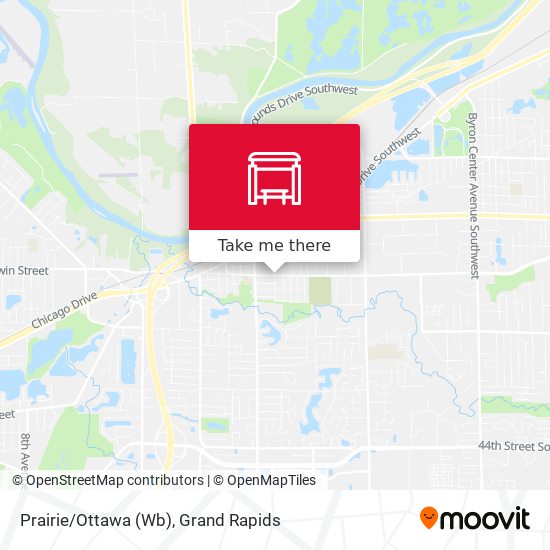 Prairie/Ottawa (Wb) map