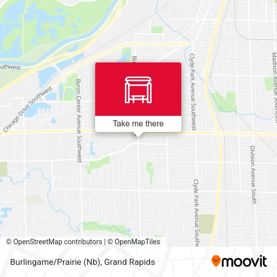Mapa de Burlingame/Prairie (Nb)